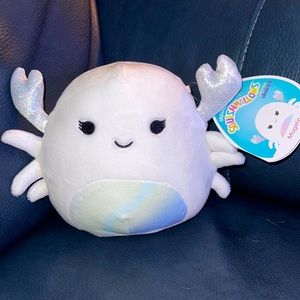 SQUISHMALLOW 5” Magela the 🦀 Claire’s exclusive NWT HTF RARE
